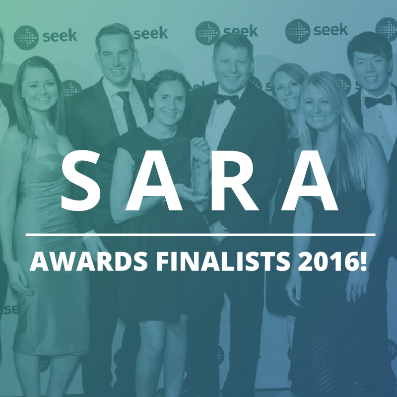 Finalists in SEEK Annual Recruitment Awards 2016