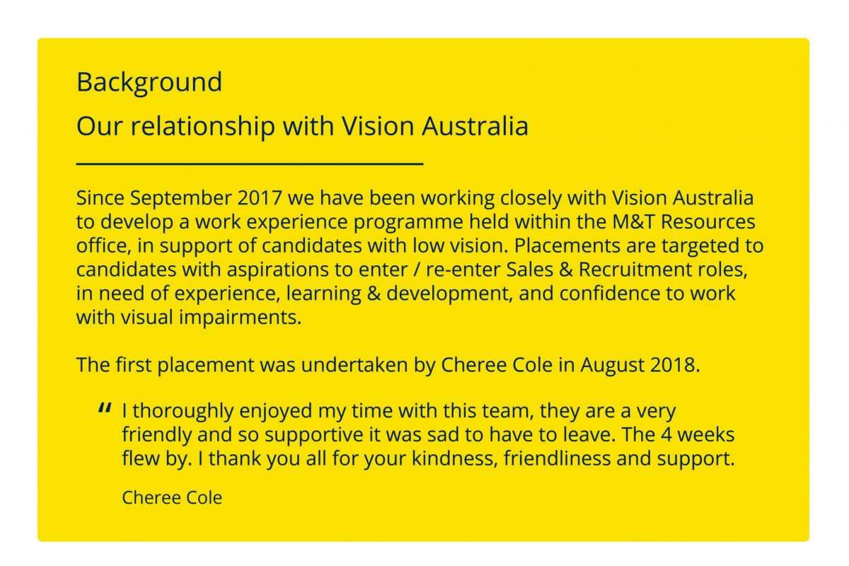 vision australia